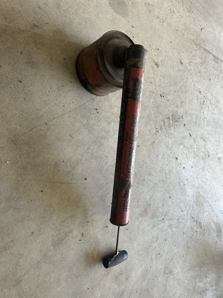 Antique Black Flag Pump Sprayer