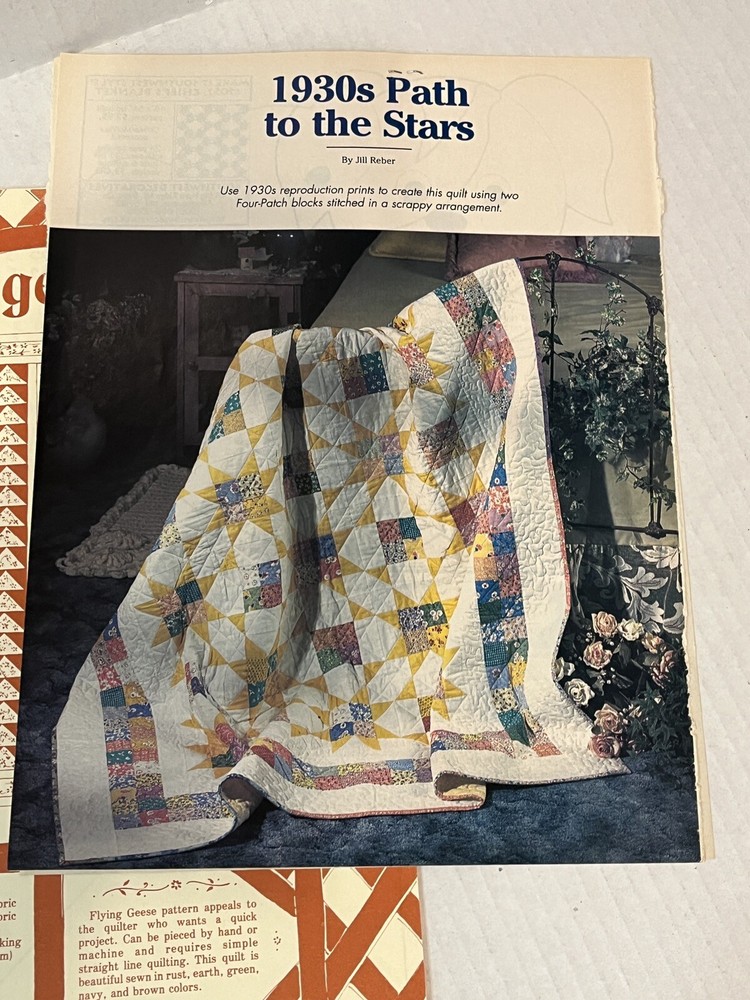 An Assortment of Various Quilting Patterns 873