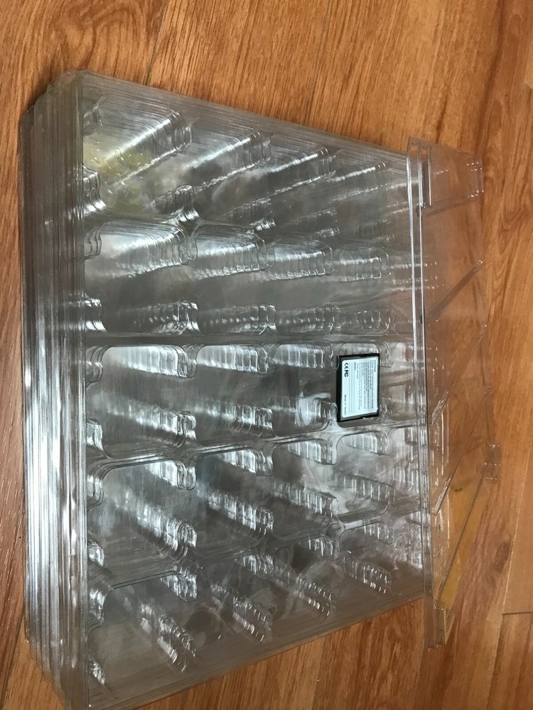 12 pcs CF Compact Flash Memory Card Holder Box Storage Plastic Case