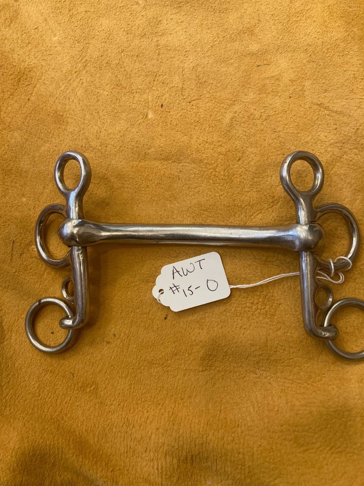 Straight bar Pelham bit 4 3/4" mouth