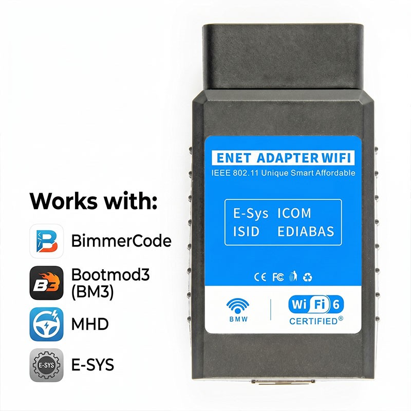 BMW G-Series ENET WiFi Adapter DoIP Coding Interface for G20 G30 G05 BimmerCode