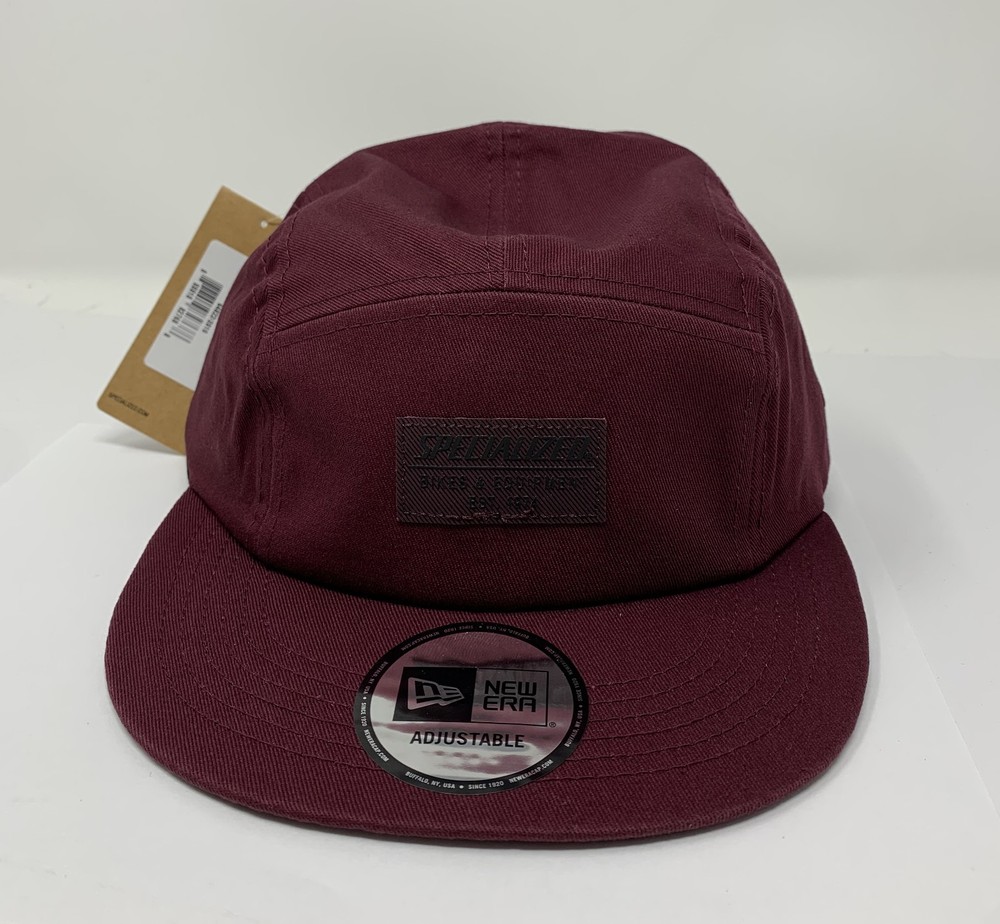 Specialized New Era 5 Panel Hat - Maroon - New