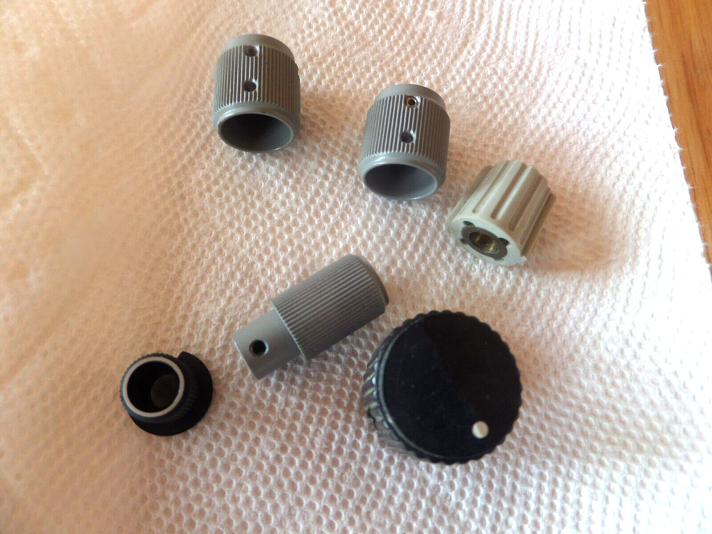 KNobs collins miso narco? Tek? used some with set screws some new 6 pcs