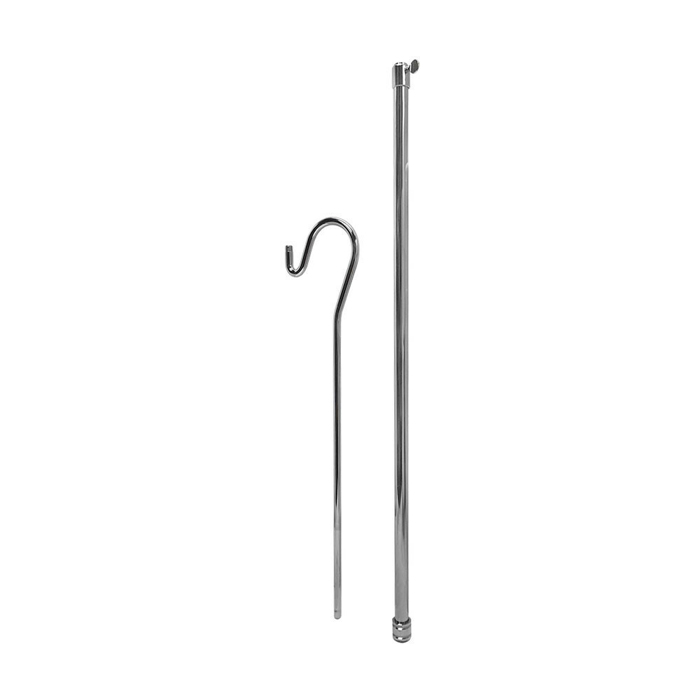 Adjustable Single Hook Scarves, Handbag Display Stand 42"