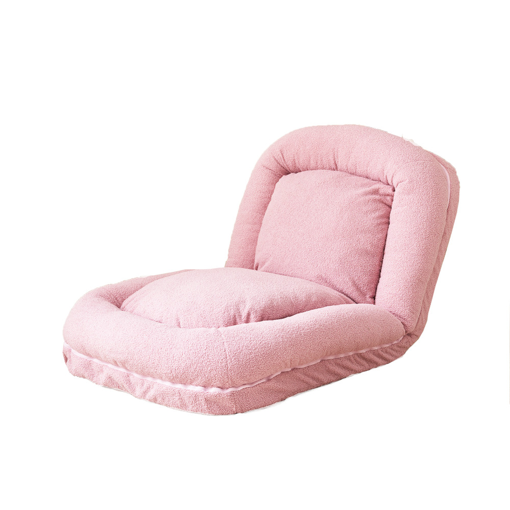 Triple Fold Down Sofa Bed,PINK