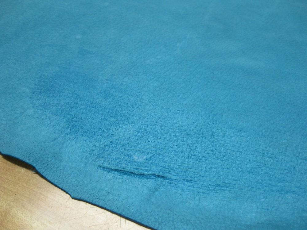 Buffed Top Grain Deer Leather # 0008834 Row 79