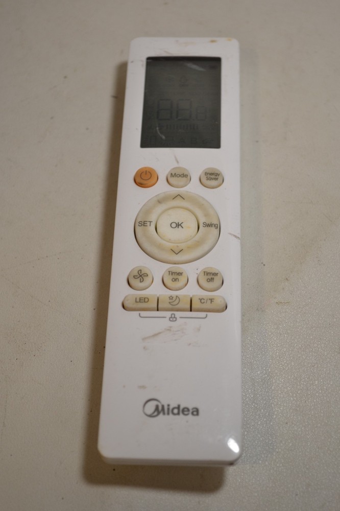 GENUINE Midea Remote Control RG10G2(B2)/BGEFU1
