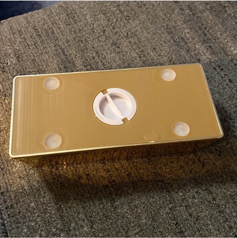 gold bar piggy bank