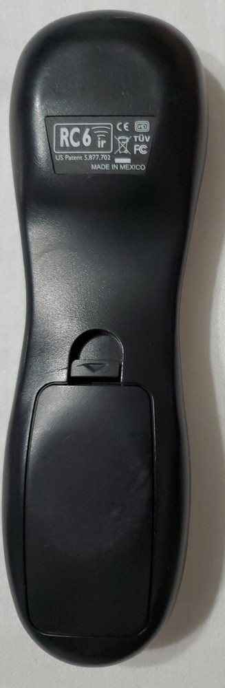 Microsoft Gateway RC6 ir Windows Media Center Remote Control Silver