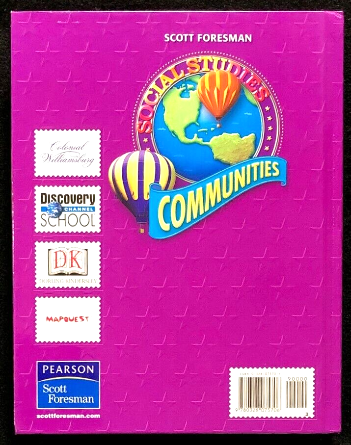 3rd Grade - Social Studies COMMUNITIES - Student Textbook (2005, Foresman)