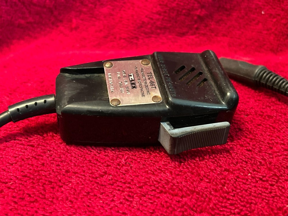 TELEX TEL-66T TRANSISTORIZED/NC DYNAMIC HANDHELD MICROPHONE