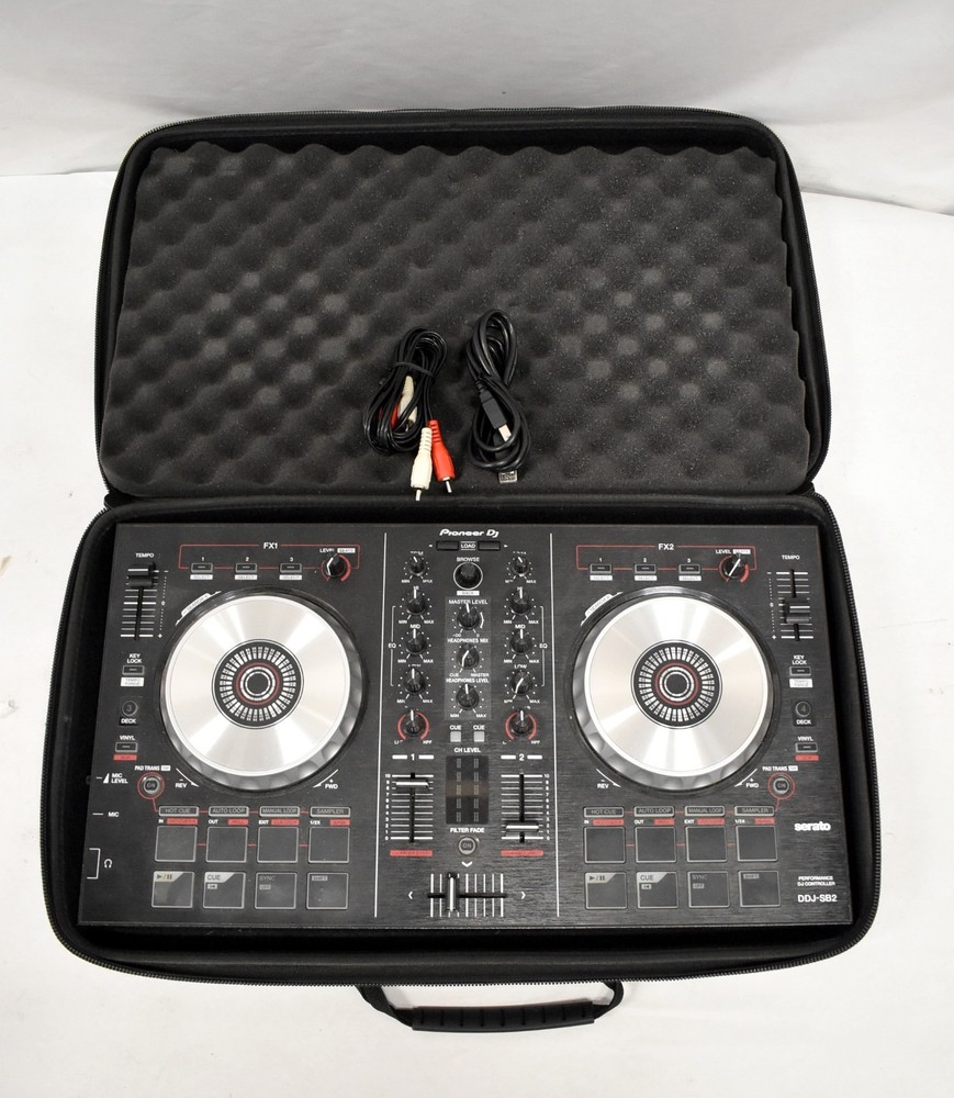 Pioneer DJ DDJ-SB2 Double Deck Controller with Case