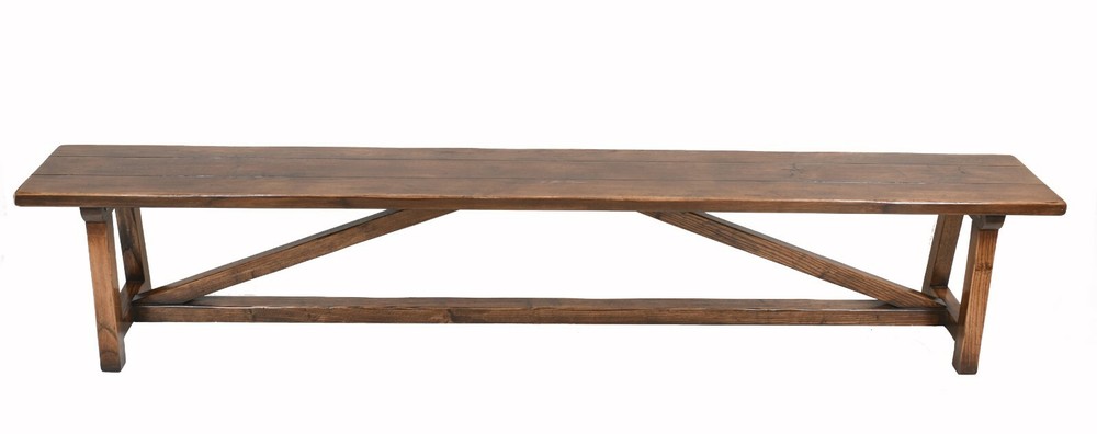 Bespoke Oak Bench Farmhouse Dining Seating
