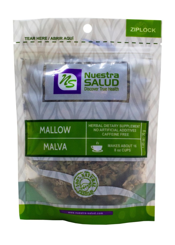 Mallow Tea Malva Herbal Infusion Tea Value Pack (30g) Zip lock