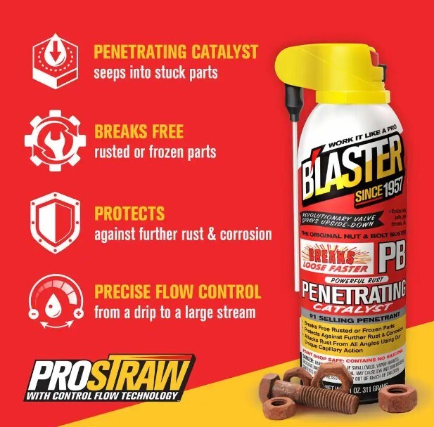 Blaster 16PB Penetrating Catalyst Fluid - 11oz Cans - 3 Pack