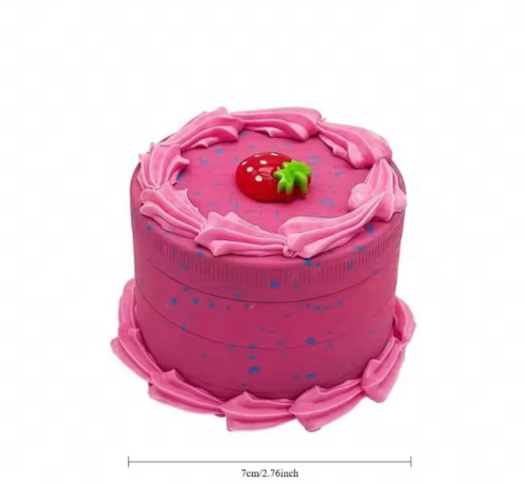 Fake Cake Metal herb Grinder