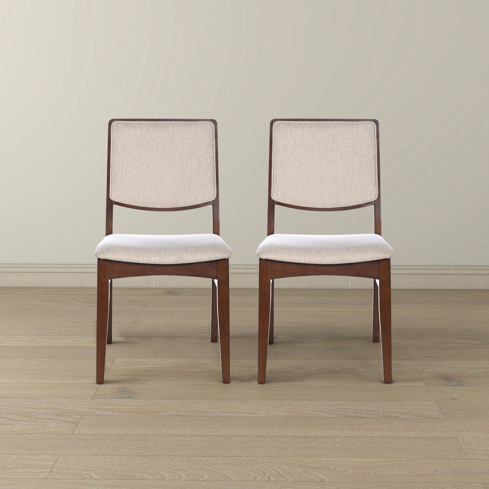 Skylar Beige Fabric Dining Chair