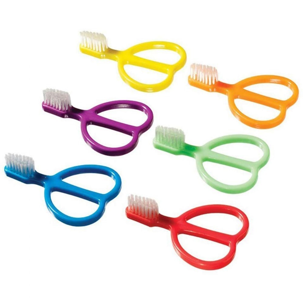 Plak Smacker Infant Toothbrushes with Rack