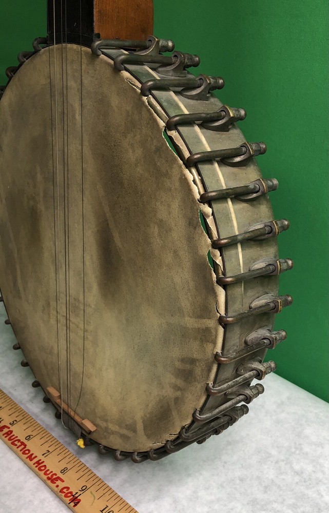 Antique 1907 Five String Banjo Needs Love And Work Gorgeous Craftsmanship