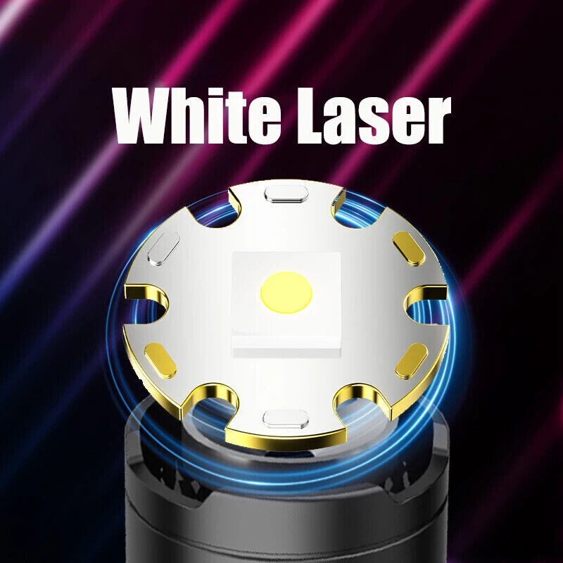 35000000 Lumen Super Bright LED Tactical Flashlight Rechargeable Work Light Lot