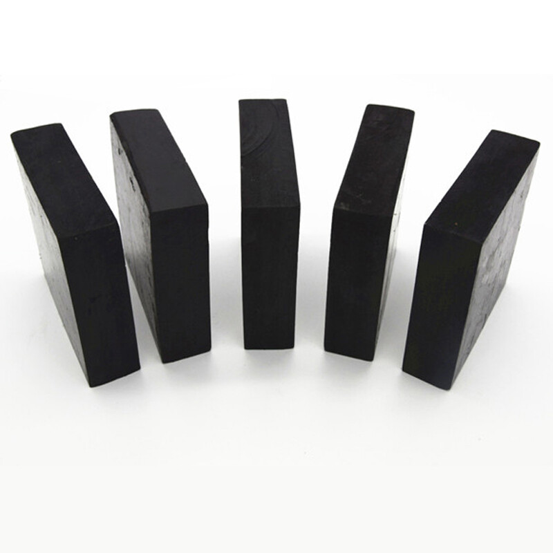 Solid Silicone Square Black Rubber Sheet Lap Block Shock Absorbing Pad Plate
