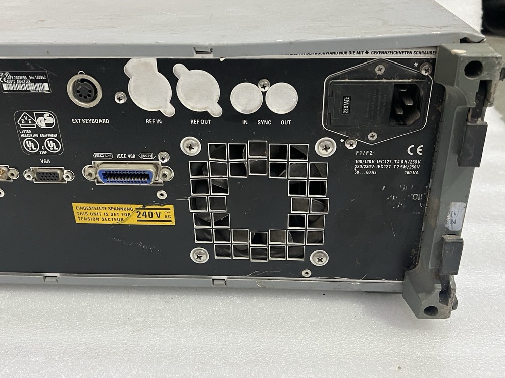 ROHDE & SCHWARZ DC...110KHZ UPL AUDIO ANALYZER