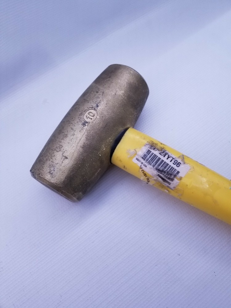 10lb American Sledge Hammer, Non-sparking 21YT96