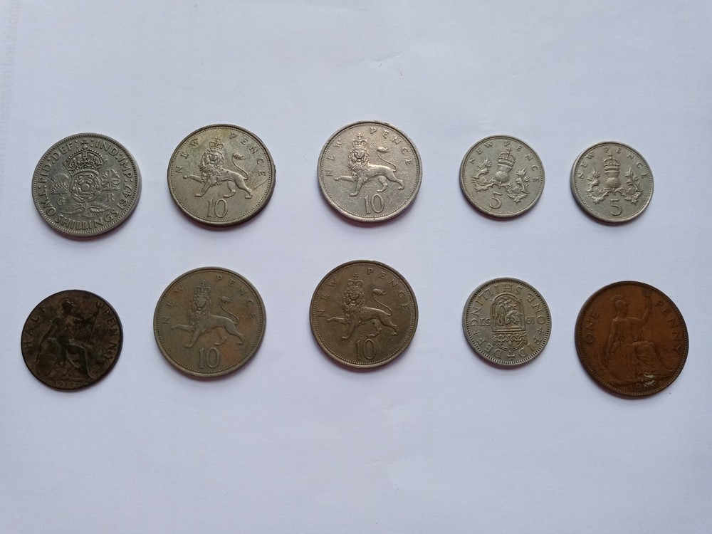 Coin collection job lot