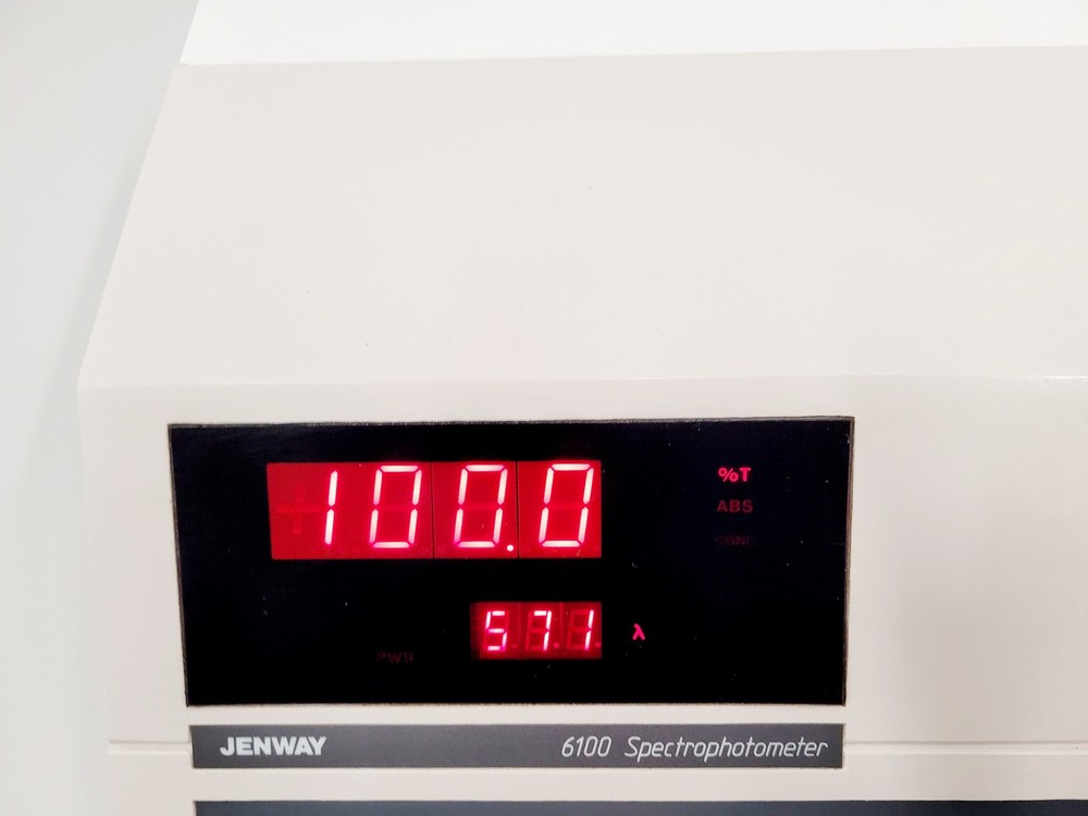 Jenway 6100 Visible Range Spectrophotometer Lab