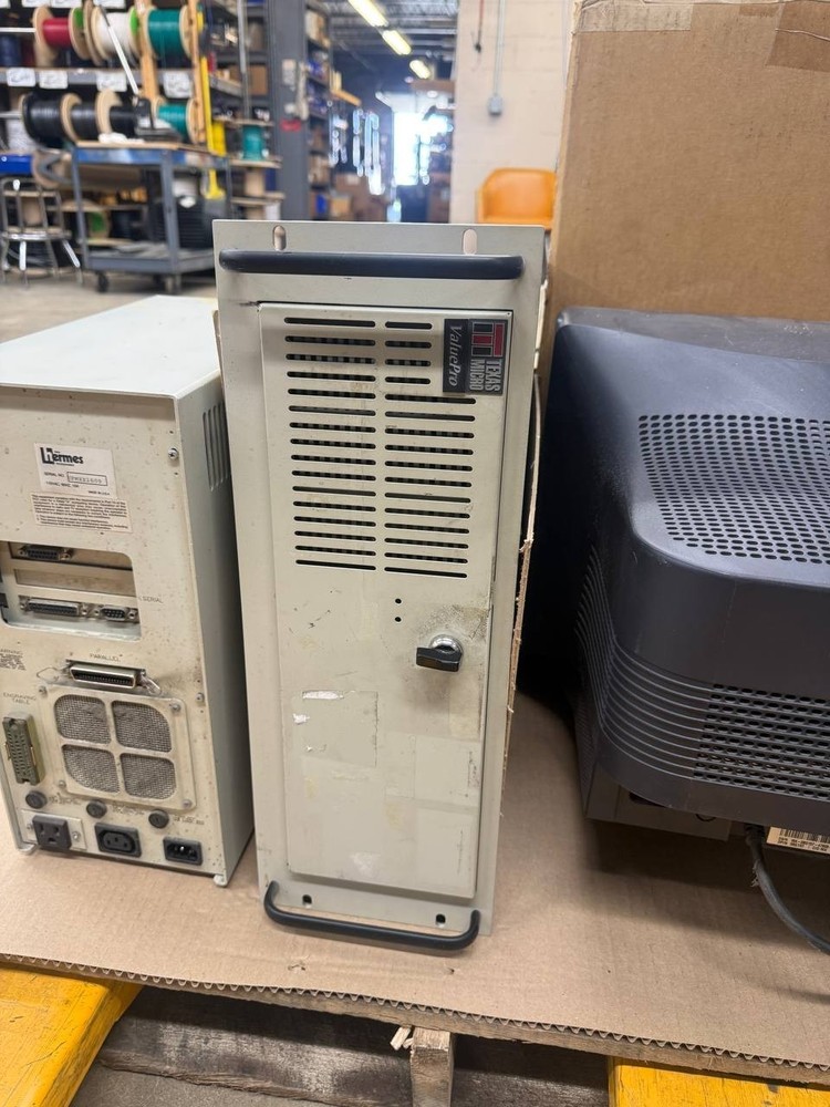 USED Hermes Vanguard 3400 computerized engraving CNC machine with controller