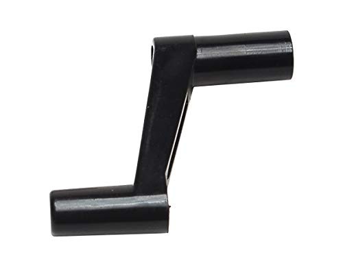 H701 Plastic Window Crank Handle - 1" , Black 1 inch