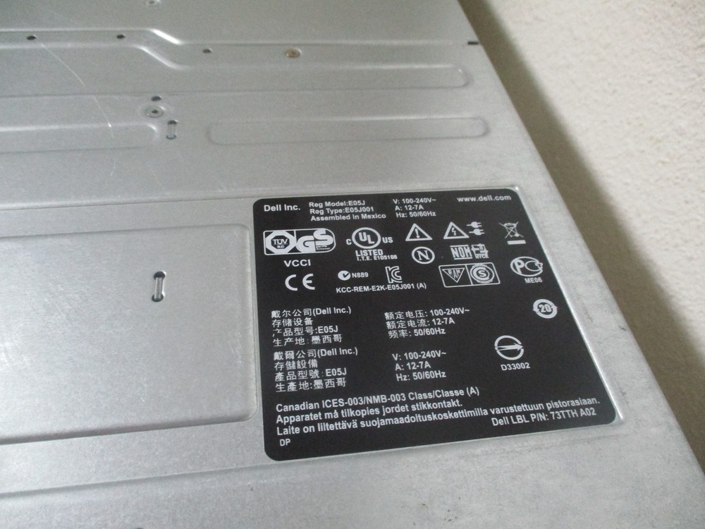 Dell EqualLogic 24 Bay LFF PS6110 SAN Storage Array 2x Type 14 Controller iSCSI