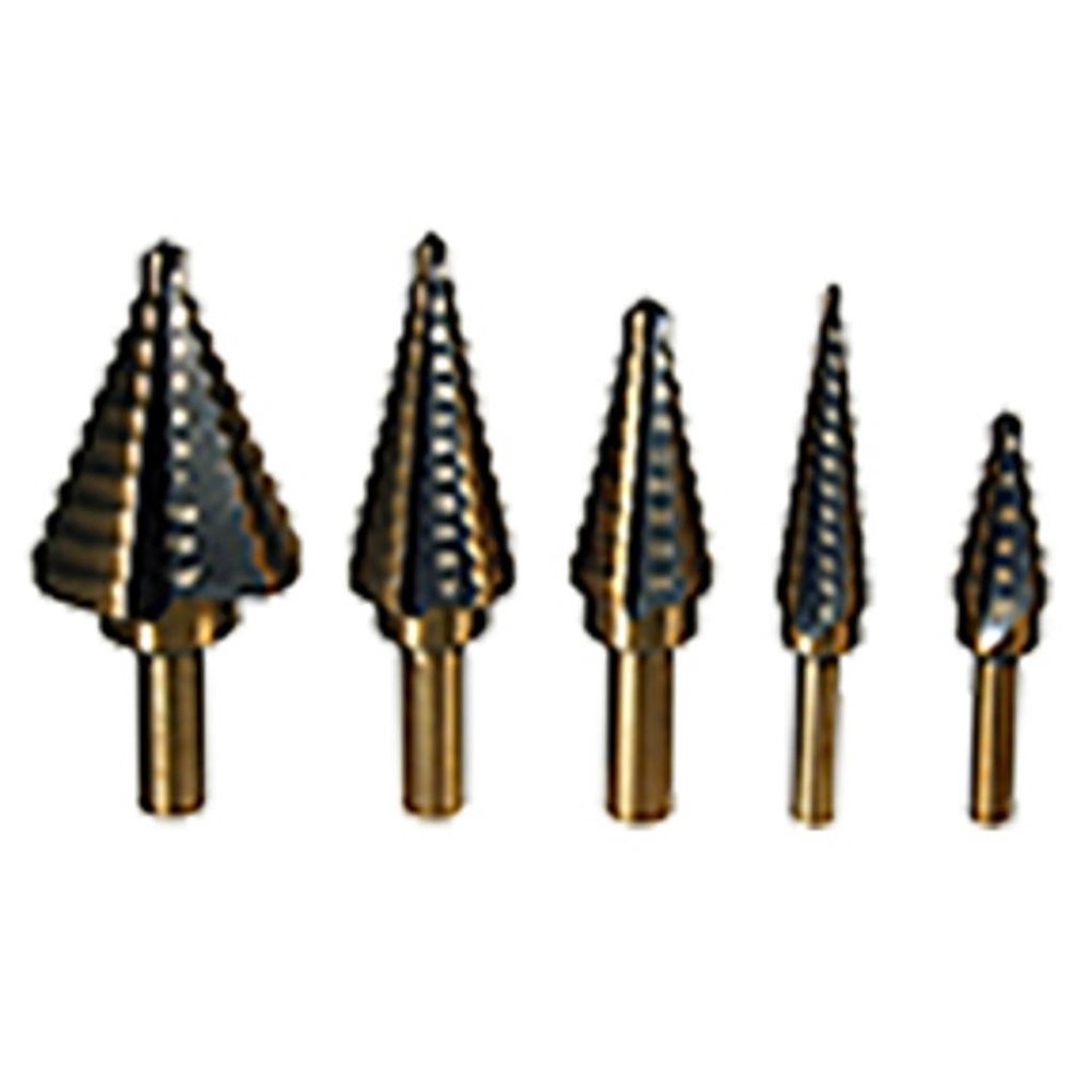 5 Pc. Step Drill Bit Set ATD-9200 Brand New!