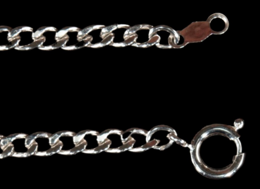 Sterling Silver Link Chain 18” 3.25mm NEW