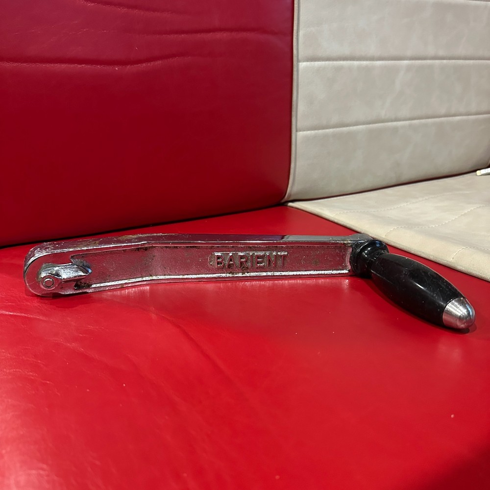 11" Chromed Barient Locking Winch Handle