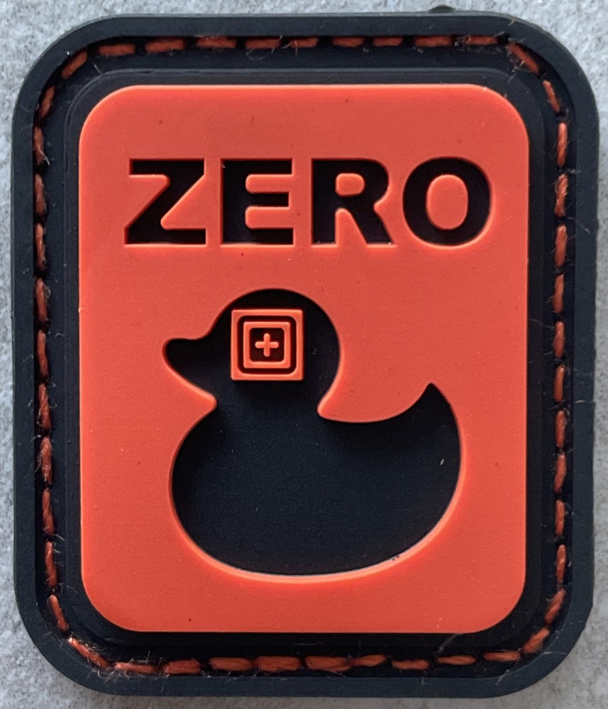 BRAND NEW 5.11 TACTICAL ZERO DUCKS 🦆 PATCH