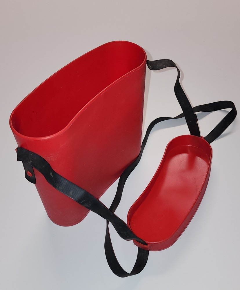 Vintage Plastic Red Binocular Case