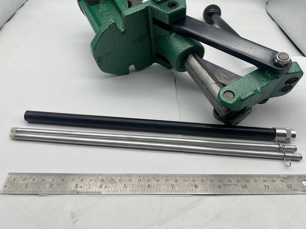 RCBS Reloading Progressive Single Turret Press 6 Station Cast Iron Frame 88901