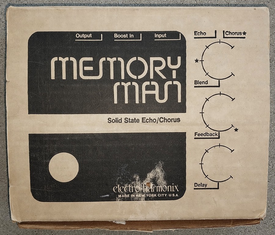 Electro-Harmonix Memory Man - Solid State Echo/ Chorus - Serviced w/Restoration