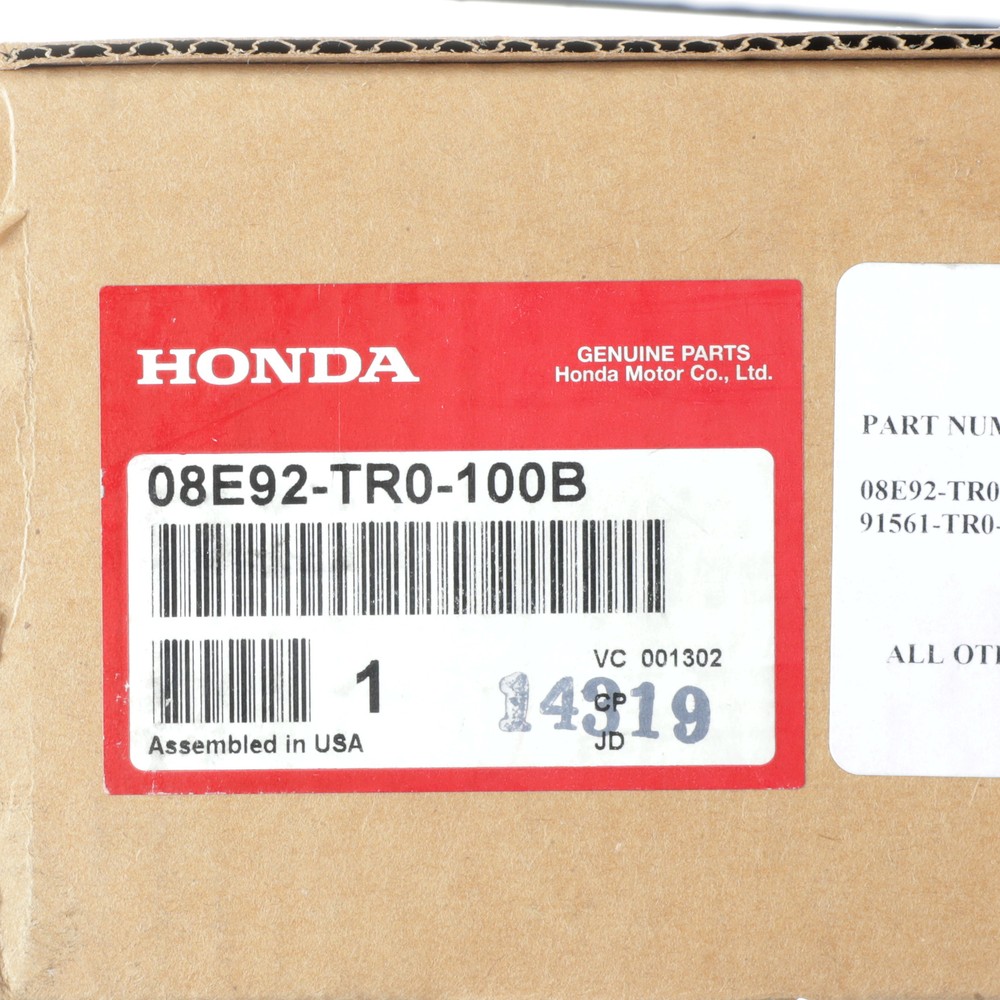 Genuine Honda Remote Start Attachment 08E92-TR0-100B
