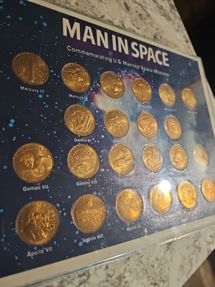 1969 Man In Space coin set-21 coins