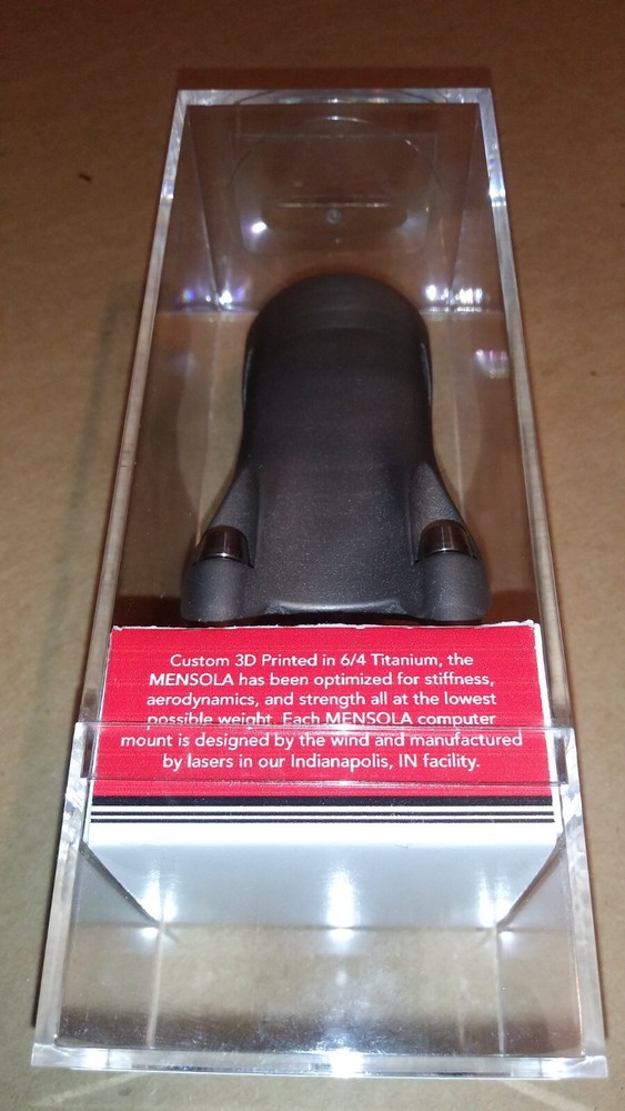 Silca Mensola Titanium 3d 33mm Computer mount faceplate stem adapter attachment