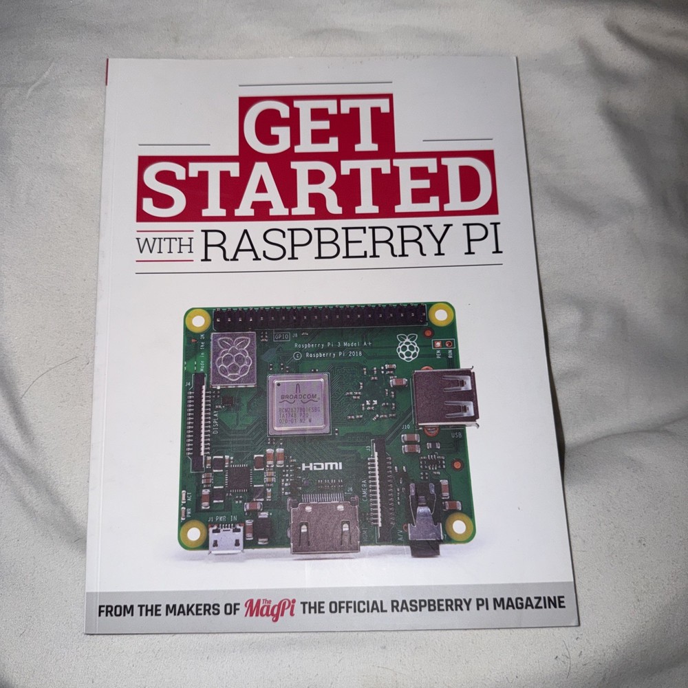 Get Started W Raspberry Pi Set (Pi3A) Starter Set Magazine FREE SHIPPING