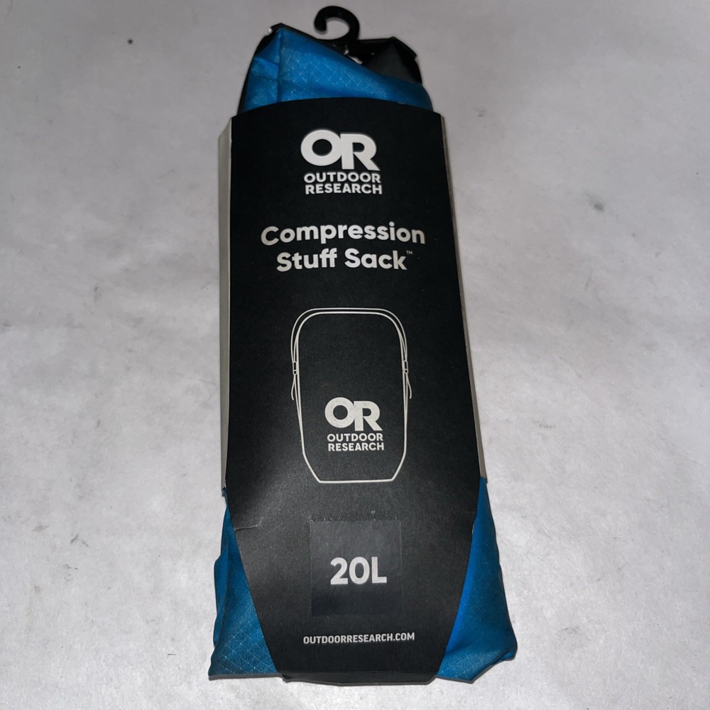 Outdoor Research 20 L Blue Compression Stuff Sack