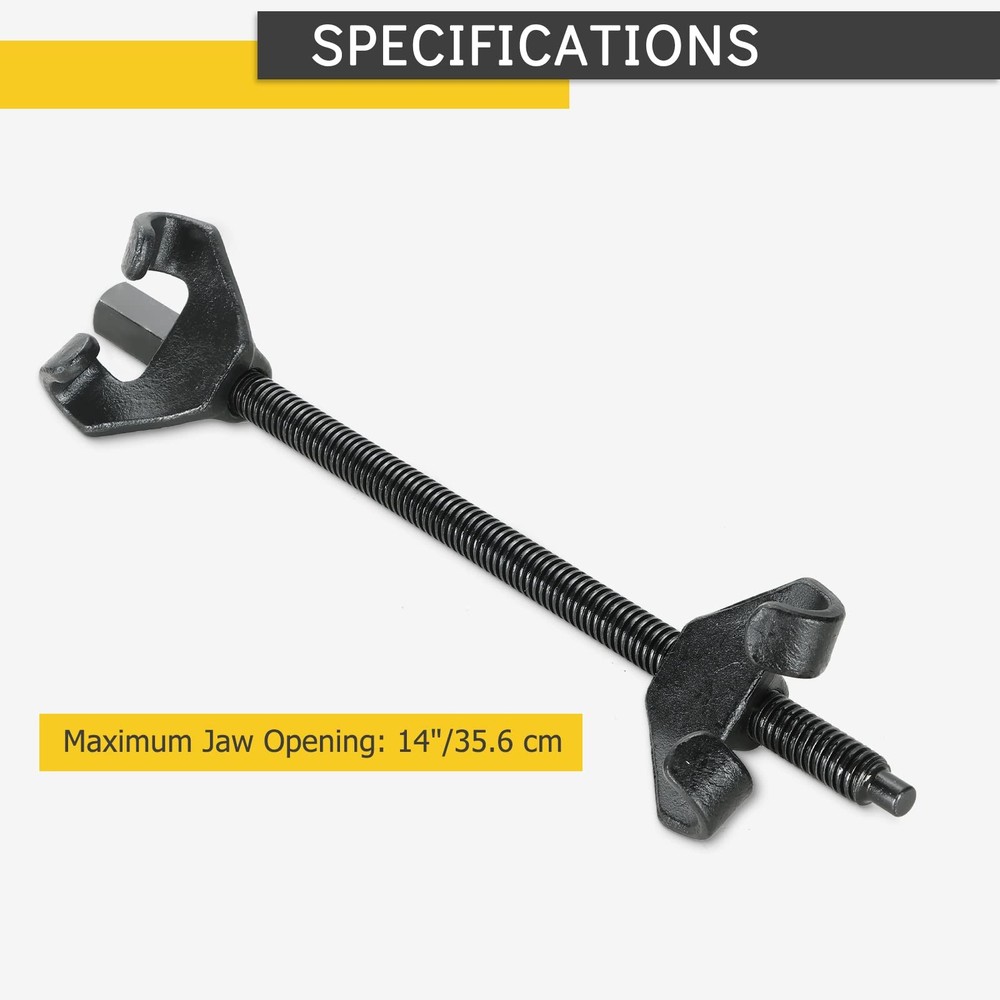Acymner 14" Coil Spring Compressor Strut Remover Installer Tool | 2PCS Heavy...