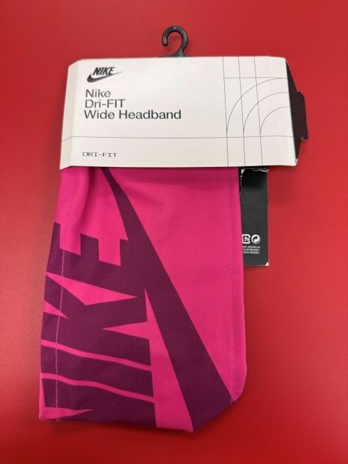 Nike Dri-Fit Womens Wide Headband Pink OSFA