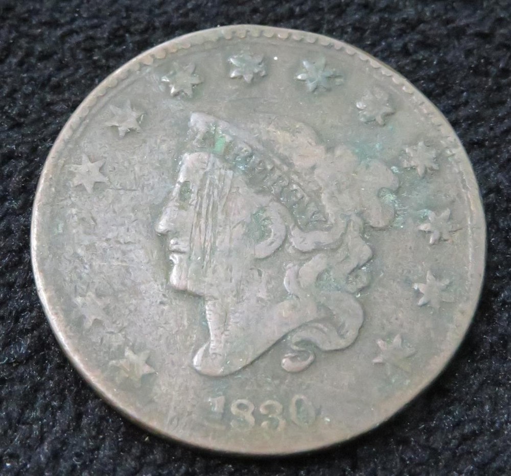 1830 Large Cent * Great for a Type Set * 5785