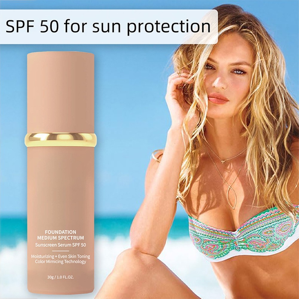 4 in 1 foundation Liquid- Hydrating Medium full coverage concealer SPF 50+