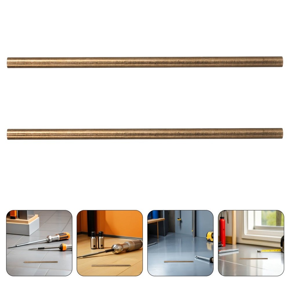 4 Pcs Handle Rivet Solid Brass Dowels Round Rods Knife Rivets Stock