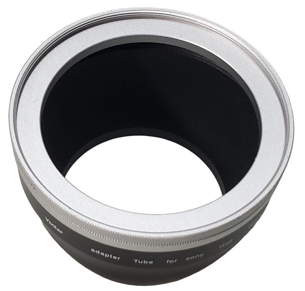 Vivitar Conversion Lens Adapter For Sony H50 Cameras